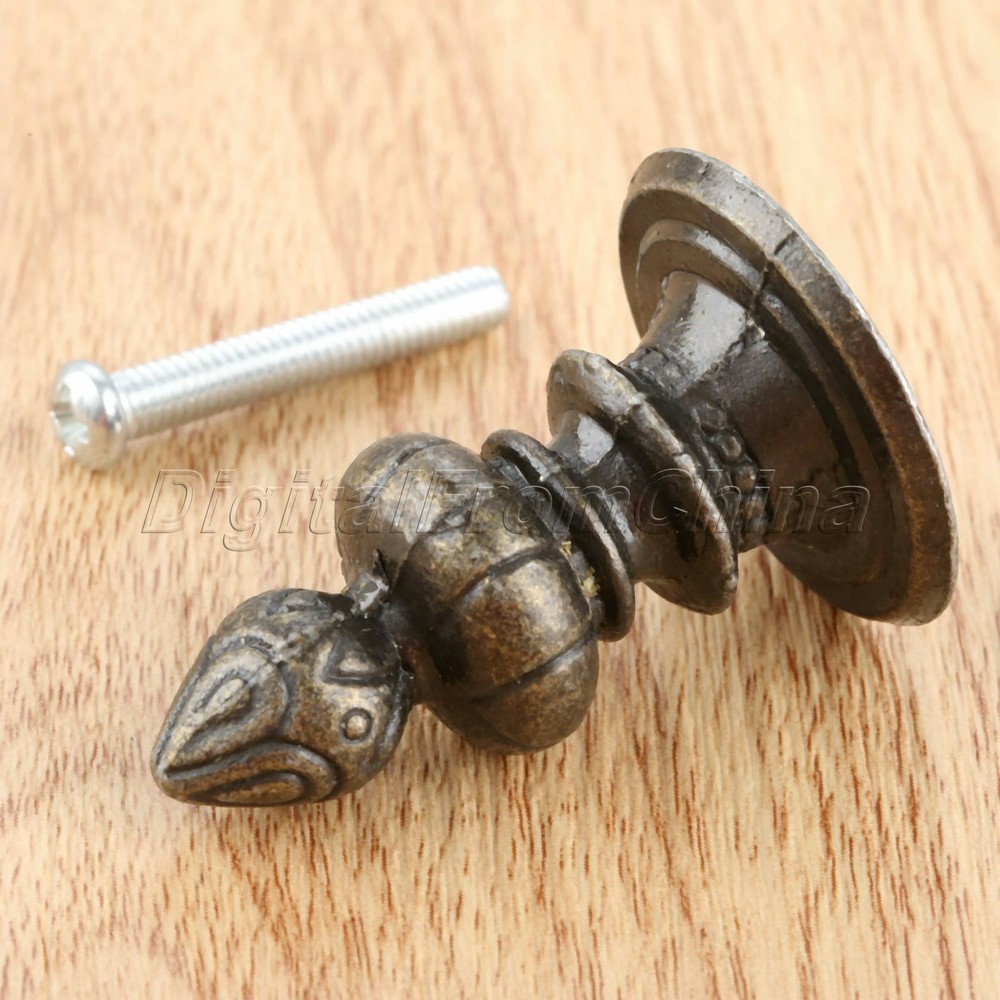 Stylish Tower Shape Jewelry Box Drawer Pull Handle Wardrobe Cabinet Knob 39*27mm