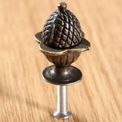Antique Jewelry Box Cabinet Knob Cupboard Wardrobe Pull Handle Hardware Home DIY