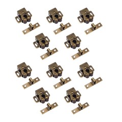 10Pcs Home Door Cabinet Cupboard Furniture Catch Stopper Roller Latch Home;;