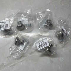 NEW Lot of 6 Brainerd P11747V-SN-C 1.25” Kitchen Cabinet Hardware Knob Pull
