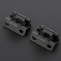 50 Pack 25 Pairs Semi-Overlay 1/2 Inch Self-Closing Face Frame Cabinet Hinges M