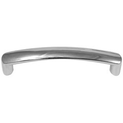 Aventura 3-7/8 In. Center-To-Center Polished Chrome Bar Pull Cabinet Pull (25-Pa