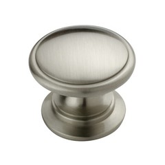 25x AMEROCK BP53012G10 ALLISON SATIN NICKEL KITCHEN CABINET DRAWER KNOB 1-1/4″