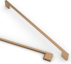 6 Pack 12.6 Inch(320Mm) Champagne Bronze Kitchen Cabinet Handles, Cabinet Pulls