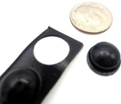 Rubber Pad Stick-On Adhesive Bumper 7/16″ Pad Is 3/16″ Tall Durable Polyurethane