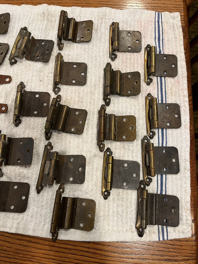 1 Cabinet Door Hinge – 1.5″ wide Many for sale -Combine Shipping