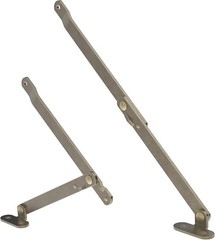 Heavy Duty Antique Brass Plated Lid Stay – One Pair – Lid Support Hinges