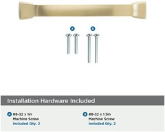 Amerock BP55344 Revitalize 3-3/4″ Center to Center Handle Cabinet – Bronze
