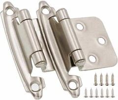 Kitchen Cabinet Hinges Overlay Self Closing Face Mount Cupboard Door Hinge Lot