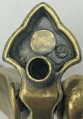 Amerock 179 Dark Brass Faux Skeleton Keyhole 3″ Cabinet Door Thumb Pull Handle