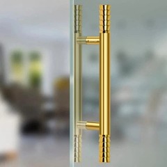 Entrance Door Handle 14” Pack Of 2 Main Door Pull Push Handles – Golden Lotus