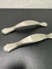 Satin Nickel Door Cabinet Drawer Pulls Furniture Hardware, 3108SN Lot Of 2
