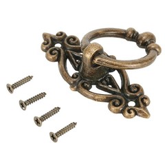 Brand New Alloy Handle Antique Cabinet Dressers Hanging Hardware Retro Screws