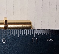 4 – Amerdeco Brushed Gold Luxury Cabinet Drawer Pulls 11 Inch Long C to C 8 7/8″