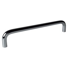 6″ High Quality Polished Chrome Cabinet Door Drawer Handle Wire Pull 5.75” C-C