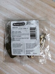 BPR3428CZ | Cabinet Hinge | Self 3/8 in (10 mm) Inset 2 Pack Champagne Bronze