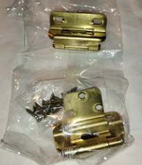 B0BWBRSLSQ Amerock BPR7565BBZ Cabinet Hinge 3/8 in (10 mm) Inset Self Closing