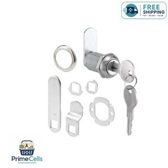 1 1/8 In. Diecast Lock for Cabinets & Drawers – Fits 13/16 In. Panel Thickness