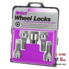 McGard 27179 Bolt Style Cone Seat Wheel Locks (M12 x 1.5) – Set of 4 Chrome