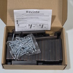 New Cabinet Pulls 26 Pack Ravinte Bronze 5.5 Inch Square Drawer Handles