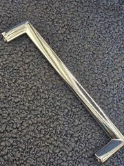 (QTY 10) Richelieu 4119-1026-P: Cabinet Bar Pull Handles 6 In Polished Chrome