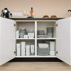1/2″ Overlay Face Frame Soft Close Kitchen Cabinet Self Closing Concealed Hinges