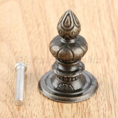 Stylish Tower Shape Jewelry Box Drawer Pull Handle Wardrobe Cabinet Knob 39*27mm