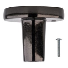 Pewter Ambrosia Transitional Mushroom Cabinet Knob 1-3/16″ Diameter – pack of