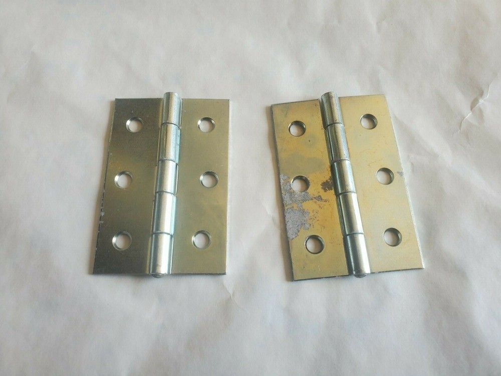 Pair of 2″ x 3″ Plain- Butt Hinge- Utility Hinges