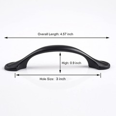 Cabinet Handles 30 Pack 3 Inch Matte Black Stainless Steel Pulls