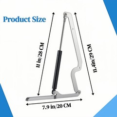 2 Sets Deck Box Hydraulic Hinge Compatible with Most Keter Deck Box Models, O…