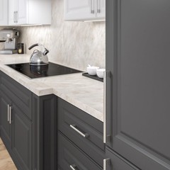 BP527288195 Avellino Collection Brushed Nickel Cabinet Handle 11 3/8 inch (28…