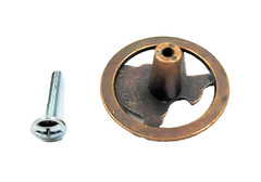 Texas Western Star Rustic Cabinet Knob Pull Handle Drawer Knobs Barbwire Edge