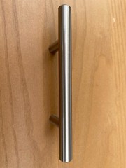 10 New Satin Nickel Bar Door/Drawer Pull Cabinet, Furniture Hardware. 136SN