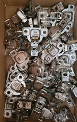 1/2 Inch Overlay Soft Close Cabinet Hinges, 40 pieces