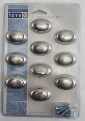 Casual Home 10-Knob Value Pack – Satin Nickel Finish – New Sealed – Target 2006