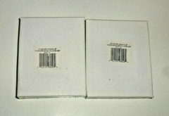 48-4″ Flat Corner Iron Braces Zinc Plated Steel 7/8″ Wide 1.75mm thick FREE SHIP