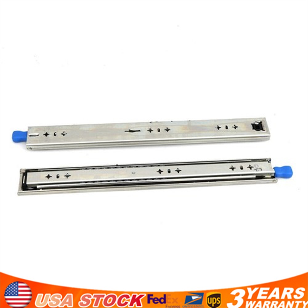 32 Inch Heavy Duty Drawer Slides 266LB Full Extension Side Mount Ball Bearing