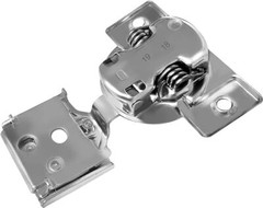 Berta 5/8 inch Overlay Soft Close Face Frame Cabinet Hinges, 105 degree