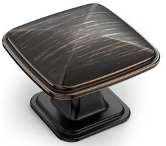 1 Amerdeco 1-1/4″ Cabinet Knob Oil Rubbed Dresser Kitchen Hardware Drawer Pull