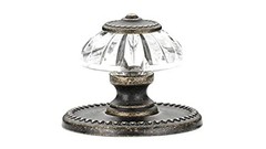 Crystal Cabinet Knob, 1-5/16 Inch, Montreuil Collection, 1 Count (Pack of 1)