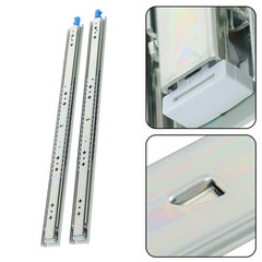 26″ Locking Drawer Slides 250lb Heavy Duty Ball Bearing Full Extension With Lock
