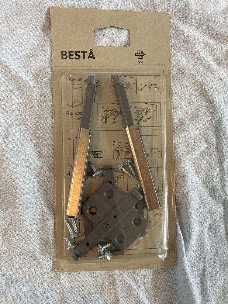 IKEA Besta Push to Open Door Drawer 701.965.17 BESTÅ, 2 in a package