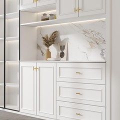 Stunning Brushed Brass Cabinet Knobs – 10 Pack T-Shaped Handles for Cabinets