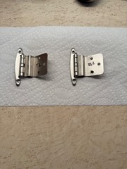 CABINET HANDLES AND HINGES WITH HARDWARE see description
