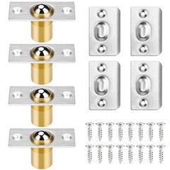 4Pack Door Ball Catch, Closet Door Ball Catch Hardware