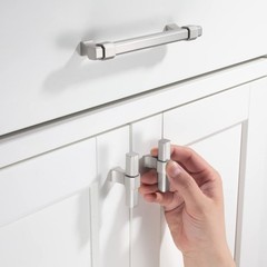 Tunny 10 Pack Classic Octagon Cabinet Handles-3.78/96Mm Screw Spacing Matte