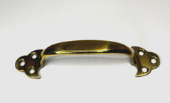 5-1/4″ x 1-3/16″ Brass Cabinet Hardware Pull Handle