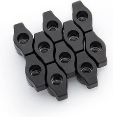 5/16″-18 Wing Knobs 10 Pack, Clamping Knobs with Steel Insert for T Track Bolts,