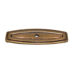 Amerock Furniture Trim Burnished Brass 3 3/8″ Cabinet Knob Backplate BP863-BB